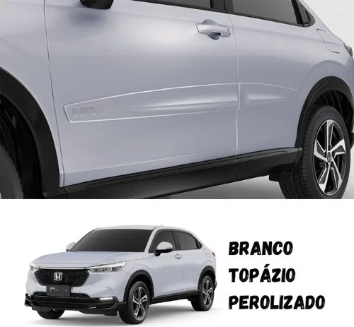 Imagem do produto Friso Lateral Hrv 2023 2024 2025 Pintado Nome Alto Relevo