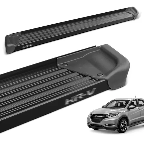 Par Estribo Lateral Hrv 2016 A 2020 Aluminio Preto A3
