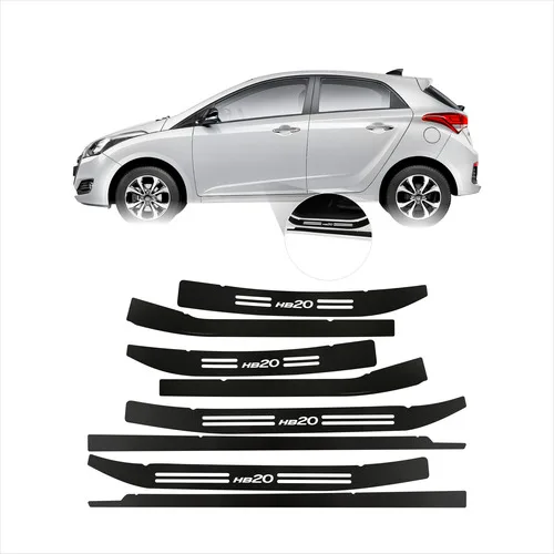 Soleiras Protetoras Para Hb20 Hb20s Hb20x Hatch E Sedan