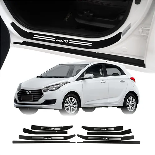 Imagem do produto Soleiras Protetoras Para Hb20 Hb20s Hb20x Hatch E Sedan