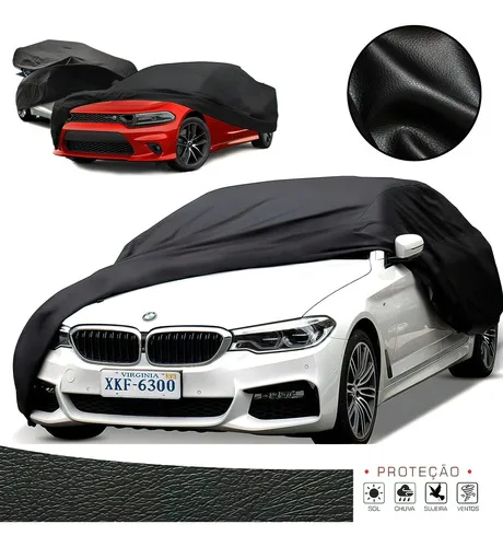 Capa Cobrir Carro 100% Forrada Impermeável Couro Anti-gato
