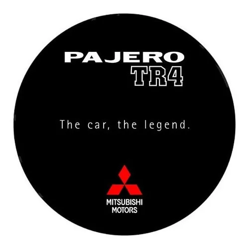 Capa De Estepe Mitsubishi Pajero Tr4 The Car Thre Legend