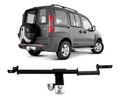 Engate Reboque Rabicho Fixo Doblo 2001 A 2021 400kg