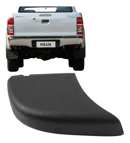 Ponteira Parachoque Traseiro Hilux Lado Esquerdo 2005 A 2015