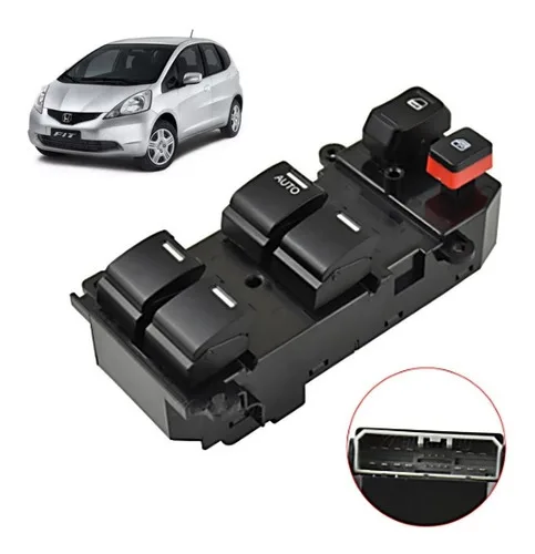 Botao Comando Interruptor Vidro Honda Fit 2009 2010 11 12 13
