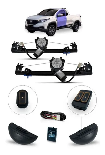 Kit Vidro Eletrico Strada Nova Endurance 2020 2021 2 Pts