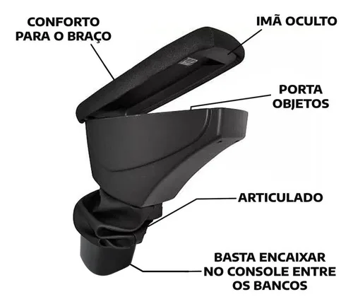 Imagem do produto Acessório Carro Apoio Braço Encosto Descanso Porta Objetos