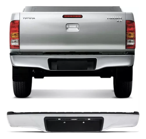 Para-choque Traseiro Hilux Sr Srv 2005 2006 2007 Até 2013