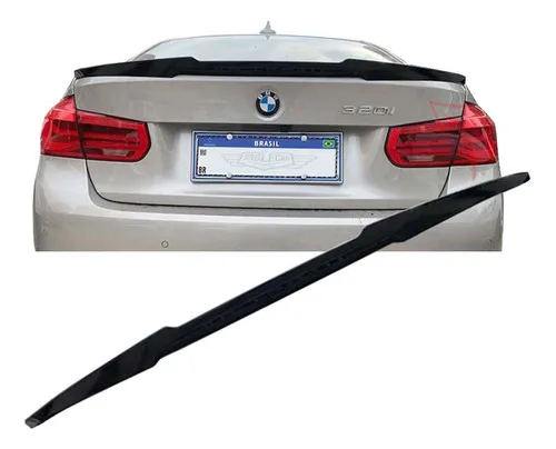 Aerofolio Bmw 316i 320i 328i 335i F30 M3 F80 V Style Preto