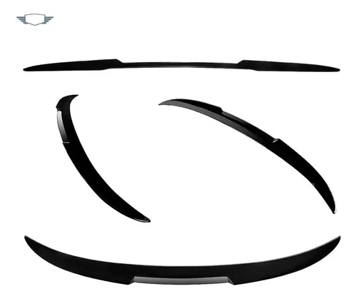Imagem do produto Aerofolio Bmw 316i 320i 328i 335i F30 M3 F80 V Style Preto