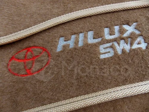 Imagem do produto Tapete Hilux Sw4 2012 2013 2014 2015 Carpete Bege