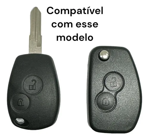 Imagem do produto Chave Canivete Duster Sandero Logan Até 2011 2012 2013 2014
