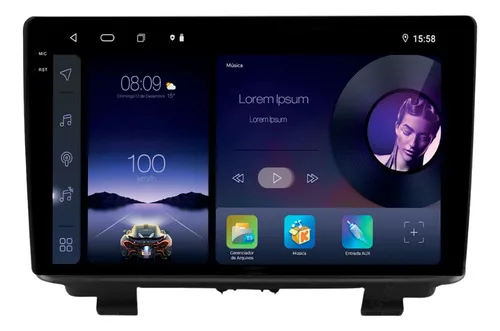 Multimídia Adak Iplay G2 Audi Q3 Até 2019 2ram 64gb Qled 9'
