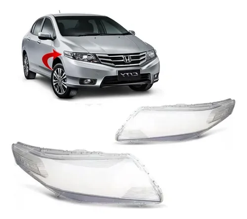 Par Lente Farol Honda City 2008 09 10 11 2012 2013 2014 Novo - Autoaba