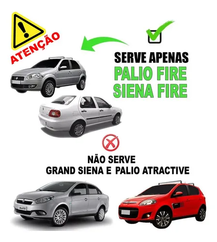 Imagem do produto Rack Teto Bagageiro Fiat Palio E Siena 4 Portas 1996 A 2016