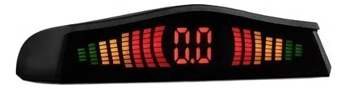 Imagem do produto Sensor Estacionamento 4 Pontos Grafite Display Sinal Sonoro