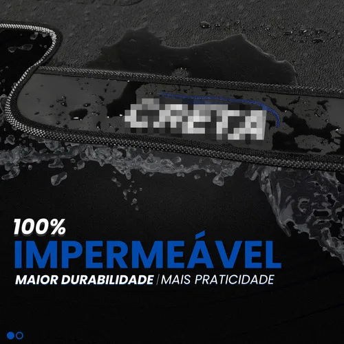 Imagem do produto Kit Jogo Tapete Automotivo Carro Borracha Para Hyundai