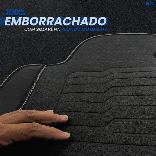 Imagem do produto Kit Jogo Tapete Automotivo Carro Borracha Para Hyundai