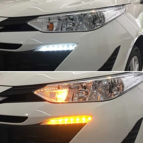 Imagem do produto Led Drl Daylight Toyota Yaris Hatch Sedan Função Seta - Par