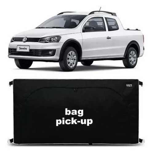 Bolsa Mala Caçamba Oroch Todas 360 Litros Pickup Preto