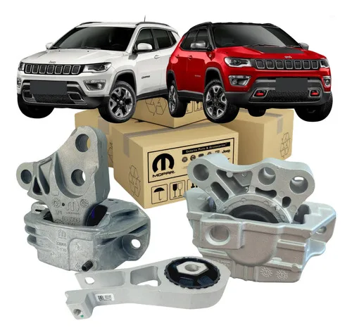 Kit Coxim Motor Cambio Compass 2.0 Diesel Original Mopar 3pc