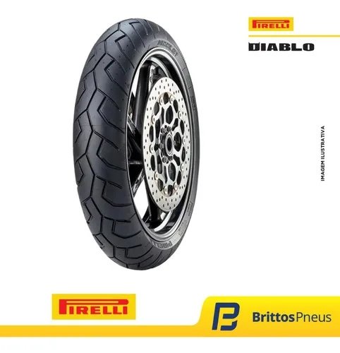 Imagem do produto Pneu Moto Pirelli Aro 17 Diablo 160/60r17 69w Tl - Traseiro