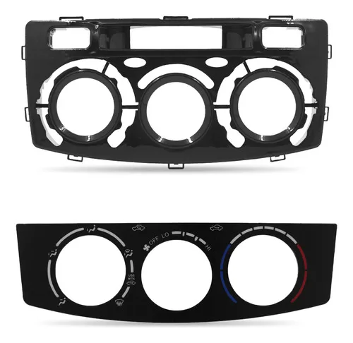 Imagem do produto Moldura De Painel 9 Pol Toyota Hilux 2014 2015 Black Piano
