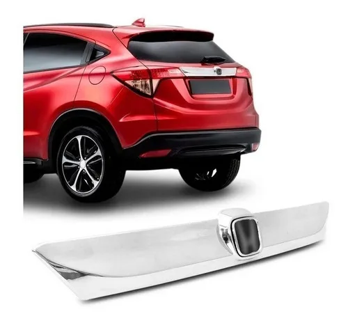Moldura Aplique Tampa Traseira Honda Hrv 2019 2020 2021