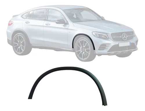 Moldura Friso Paralama Dianteiro Mercedes Glc250 2018 2019