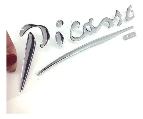 Imagem do produto Adesivo Citroën Picasso Resinado Cromado Emblema Autocolante