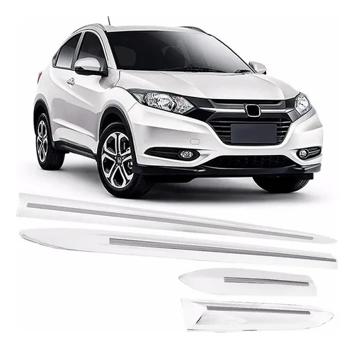 Imagem do produto Jogo Friso Lateral Hr-v Hrv Filete Cromado 2015 A 2022