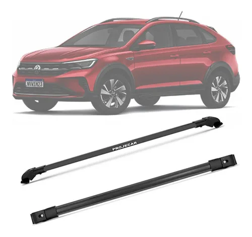 Rack De Teto Travessa Slim Volkswagen Nivus 2020 A 2023