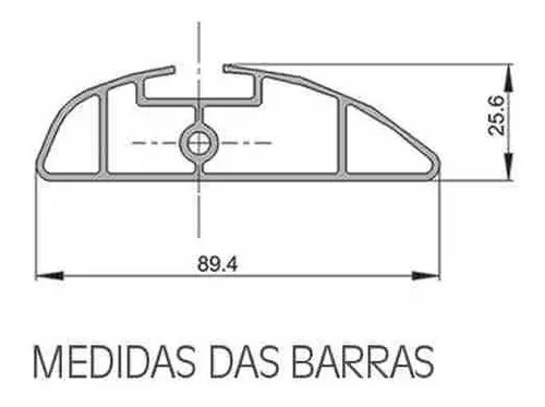 Imagem do produto Rack Eqmax New Wave Cinza Renault Sandero 4p 2008 / 2012