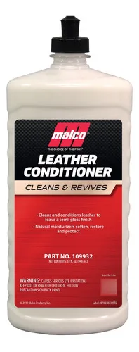 Condicionador De Carro De Couro Malco Clean