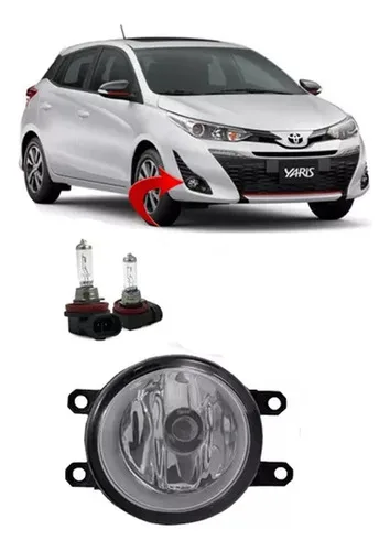 Farol Milha Auxiliar Toyota Yaris 2018 2019 A 2022 Direito