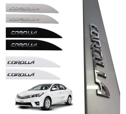 Imagem do produto Friso Lateral Logo Original Toyota Corolla 2020 Xei Hybrid