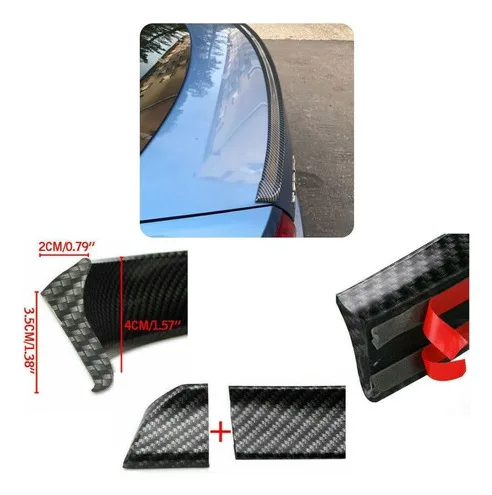 Imagem do produto Aerofolio Universal Honda Civic G9 G10 Si Touring Ajustável