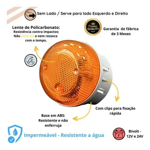 Imagem do produto 2 Lanterna Led Lateral Estribo Constellation Delivery Vw