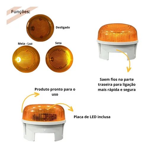 Imagem do produto 2 Lanterna Led Lateral Estribo Constellation Delivery Vw