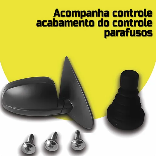 Imagem do produto Retrovisor Prisma Celta 2007 2008 2009 2010 2011 2012 13 C/c