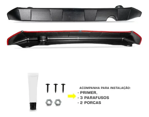 Imagem do produto Protetor Spoiler Traseiro Corolla Cross 21/24 Tg Poli