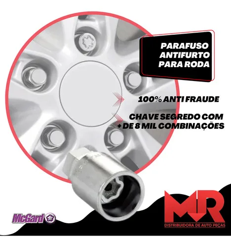 Imagem do produto Kit Parafuso Antifurto Roda Corolla Cross 2023 2024 Original
