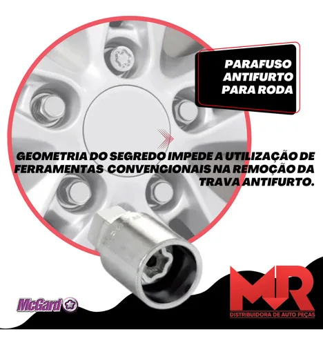 Imagem do produto Kit Parafuso Antifurto Roda Corolla Cross 2023 2024 Original