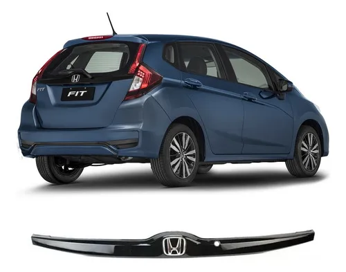 Friso Régua Emblema Tampa Traseira Honda Fit 15 2016 2019 21