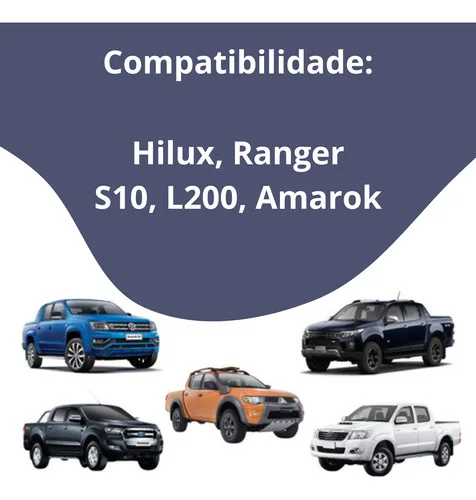 Imagem do produto Ponteira Barra Capota Marítima Hilux Ranger S10 L200 Amarok