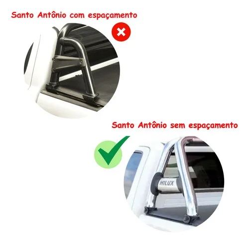 Imagem do produto Capota Martima Hilux Cab Dupla 2005 A 2015 C/ Santo Antonio