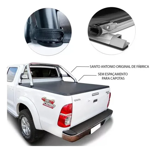 Imagem do produto Capota Martima Hilux Cab Dupla 2005 A 2015 C/ Santo Antonio