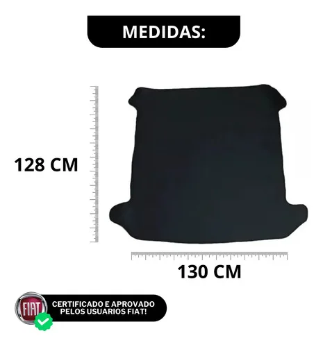 Imagem do produto Protetor Caçamba Fiat Toro Emborrachado Super Resistente