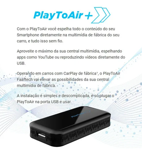 Imagem do produto Desbloqueio De Espelhamento Via Usb Play To Air + Faaftech