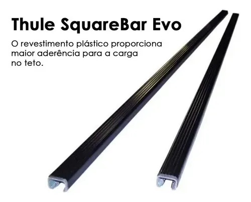 Rack Squarebar Thule Toyota Hilux Cab. Dupla 2016 Em Diante - Autoaba